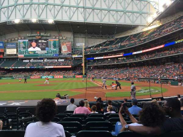 Daikin Park, section: 116, row: 13, seat: 3
