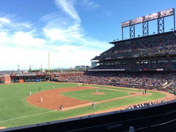 Oracle Park, section: 226, row: B, seat: 7