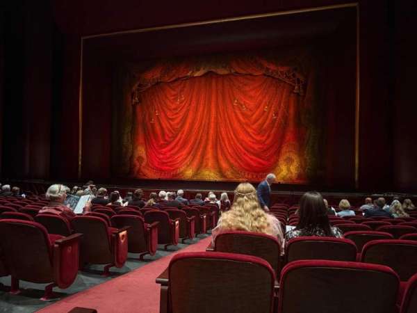Brown Theater at the Wortham Center, section: Orchestra C, row: N, seat: 1