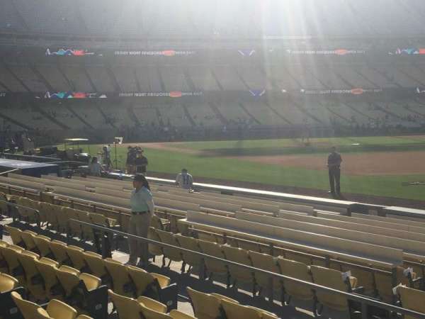 Dodger Stadium, section: 36FD, row: F, seat: 1