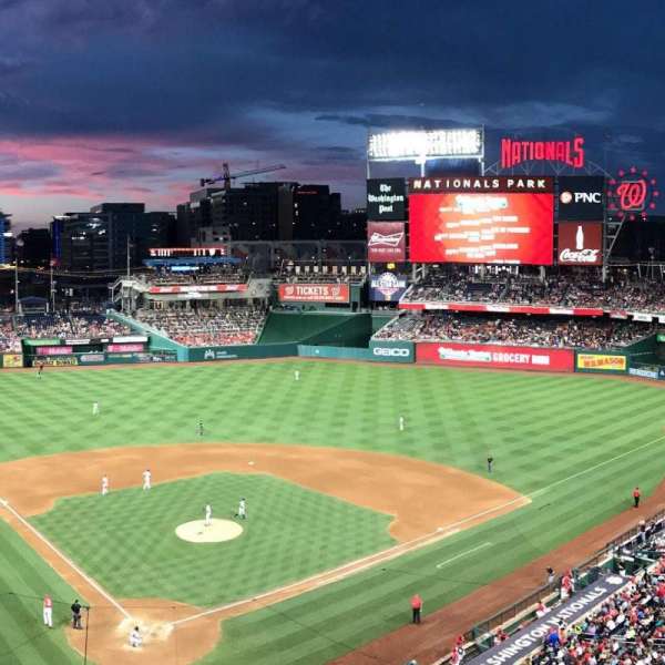 Nationals Park, section: 315, row: A, seat: 10