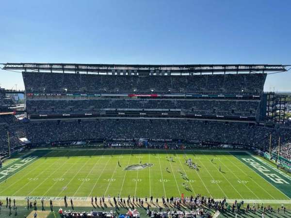 Lincoln Financial Field, section: 225, row: 3, seat: 7