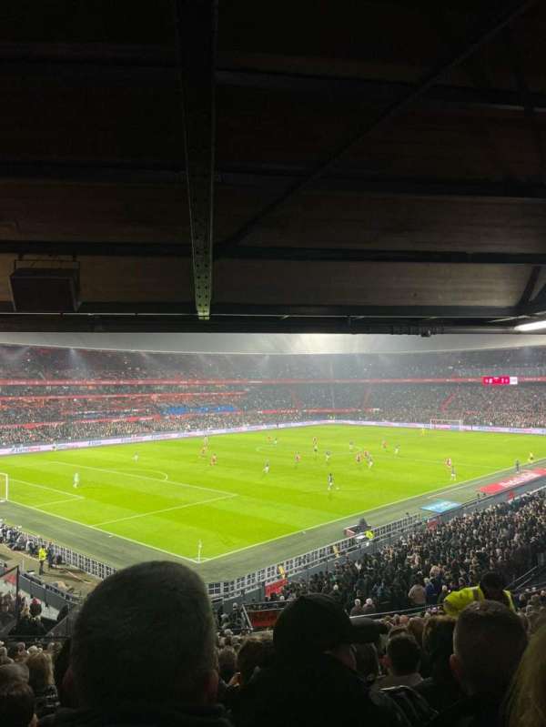 De Kuip, section: P, row: 23, seat: 40