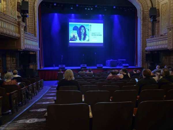 Paramount Theatre, Austin, section: Orchestra, row: J, seat: 10