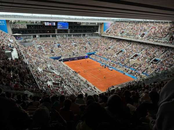 Court Philippe Chatrier, section: 48, row: 18, seat: 150