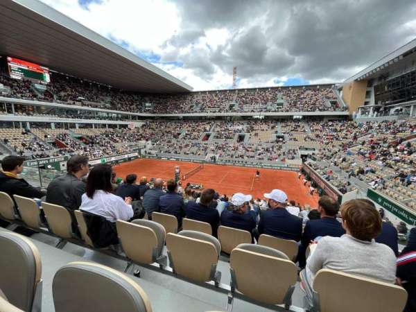 Court Philippe Chatrier, section: 16, row: 14, seat: 25
