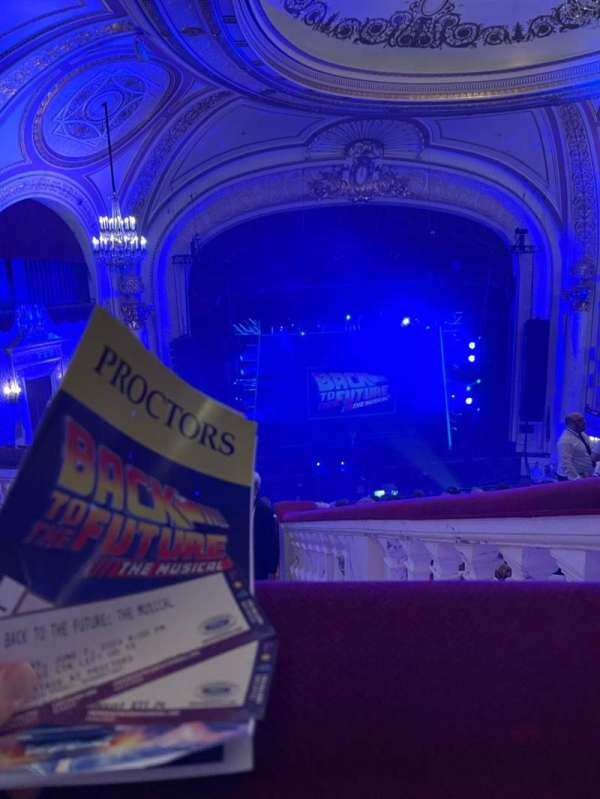 Proctor's Theatre, section: Balcony CL, row: UH, seat: 13