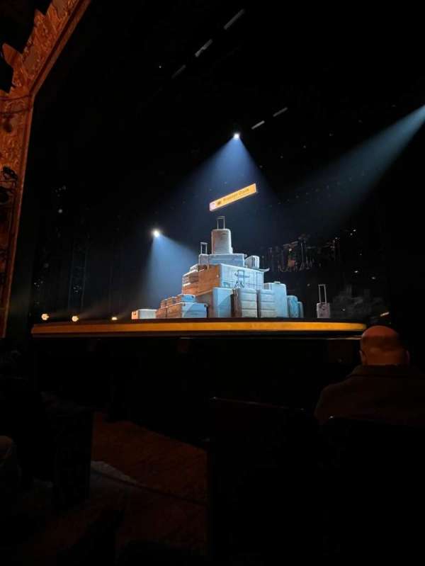 Longacre Theatre, section: Orchestra R, row: C, seat: 3