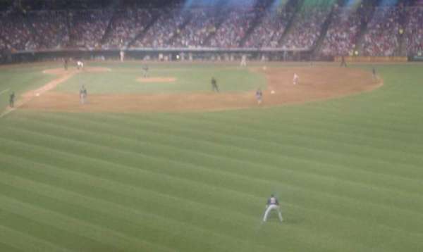 Progressive Field, section: 309, row: m, seat: 10