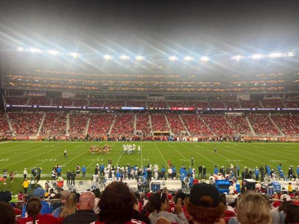 Levi's Stadium, section: C116, row: 23, seat: 5