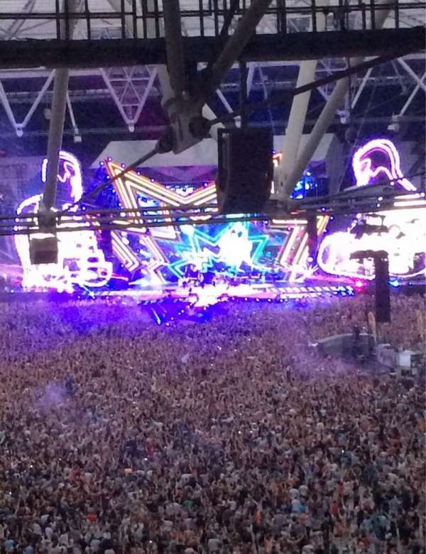 London Stadium, section: 253, row: 71, seat: 787