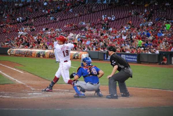 Great American Ball Park, section: 119, row: F, seat: 1
