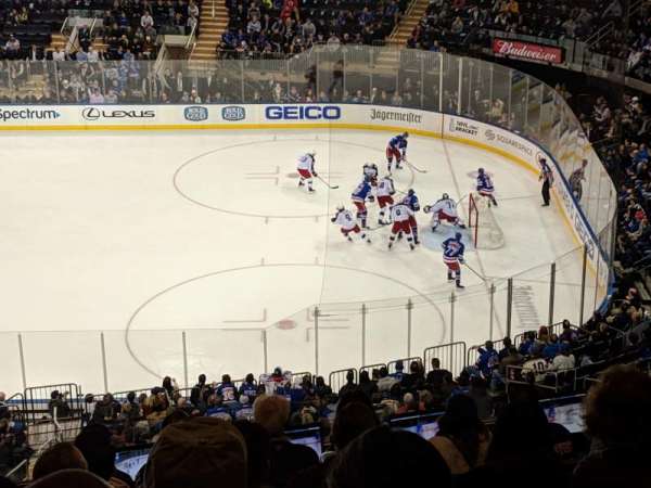 Madison Square Garden, section: 213, row: 9, seat: 6