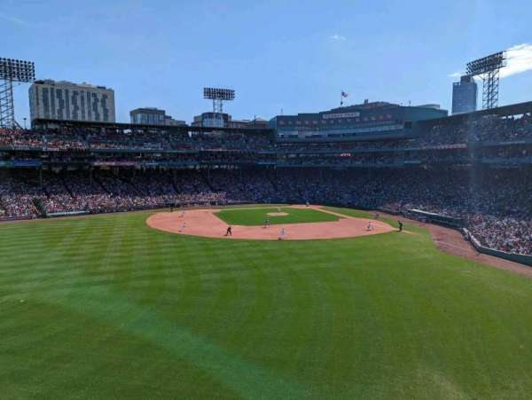 Fenway Park, section: Green Monster 6, row: 1, seat: 13