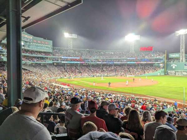 Fenway Park, section: Grandstand 10, row: 3, seat: 9