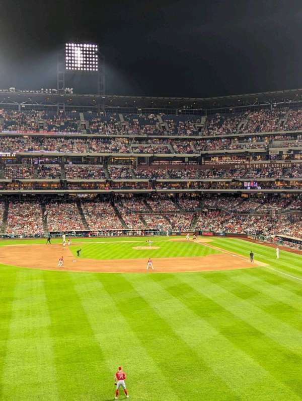 Citizens Bank Park, section: 243, row: 1, seat: 17