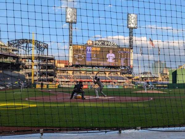 PNC Park, section: 14, row: B, seat: 5