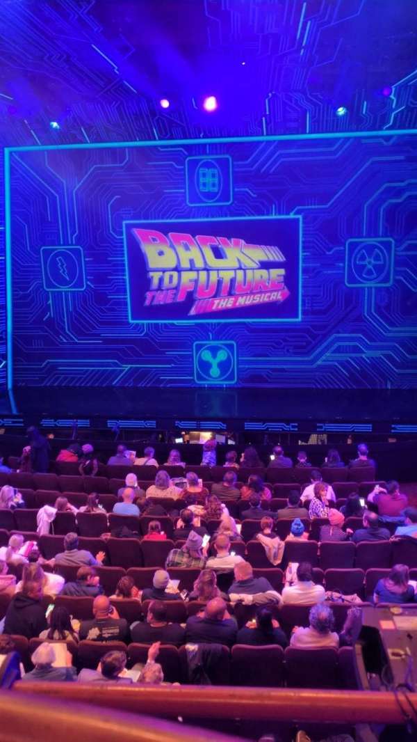 Winter Garden Theatre, section: Mezzanine RC, row: A, seat: 108