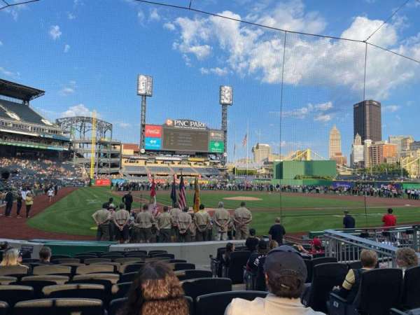 PNC Park, section: 15, row: M, seat: 1