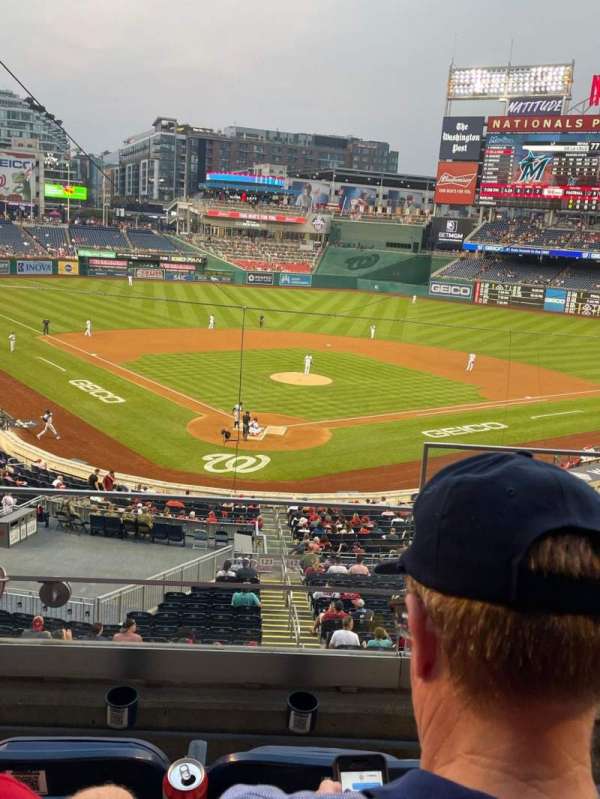 Nationals Park, section: 214, row: C, seat: 1