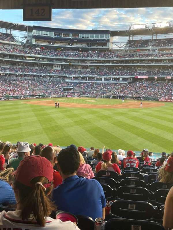 Nationals Park, section: 142, row: T, seat: 11