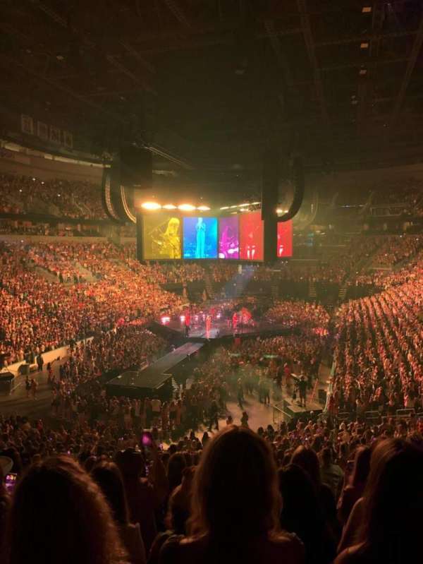 Enterprise Center, section: 108, row: FF, seat: 9