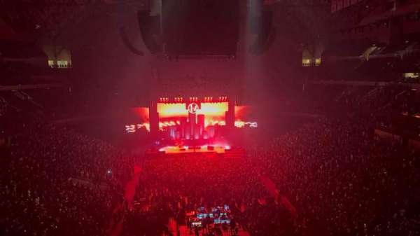 American Airlines Center, section: 318, row: A, seat: 16