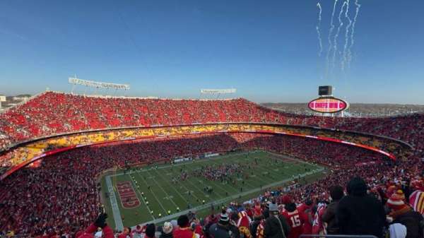 Arrowhead Stadium, section: 329, row: 31, seat: 3