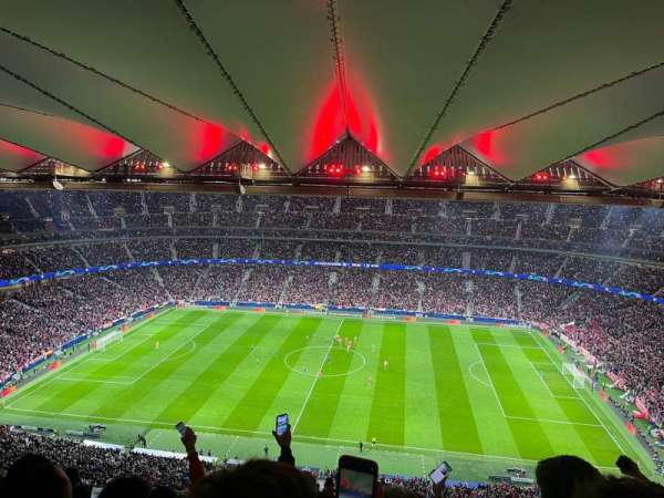 Estadio Metropolitano, Madrid, section: 505, row: 15, seat: 8