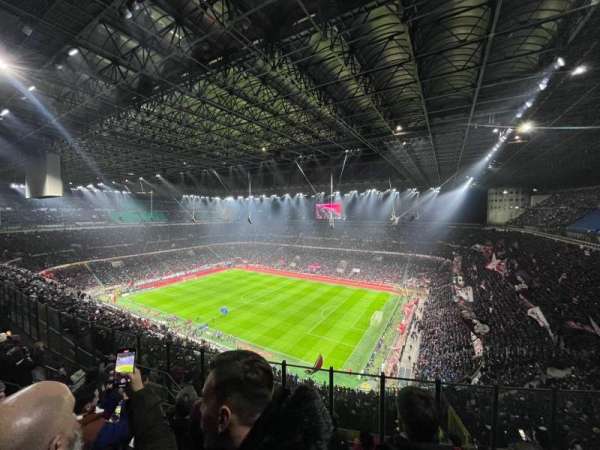 San Siro, section: 321, row: 8, seat: 28
