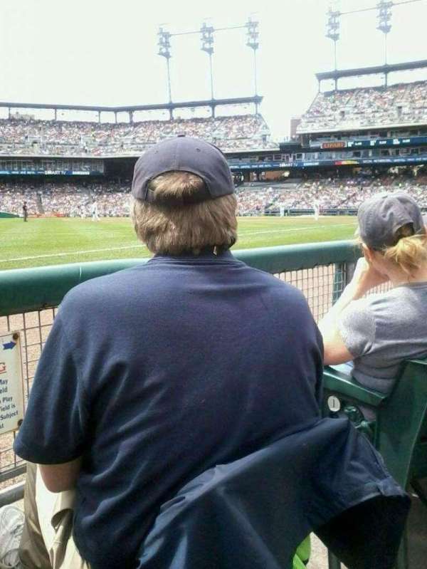 Comerica Park, section: 138, row: 2, seat: 24