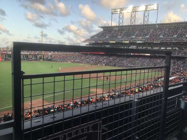 Oracle Park, section: 230, row: A, seat: 7, 8
