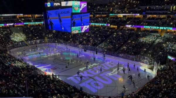 Ball Arena, section: 369, row: 3, seat: 20