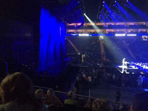 The O2, London, section: 101, row: Q, seat: 20