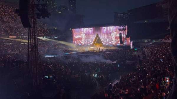 Soldier Field, section: 214, row: 1, seat: 19