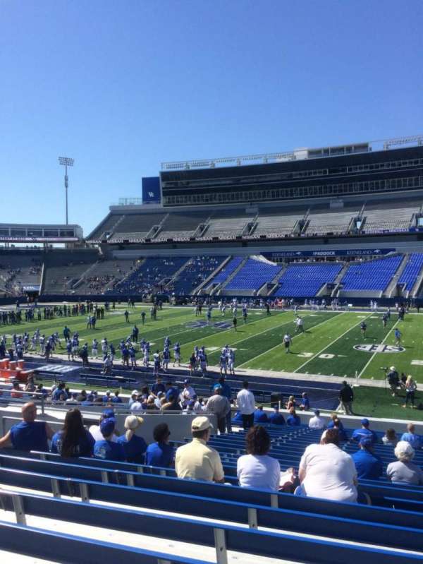 Kroger Field, section: 8, row: 27, seat: 13