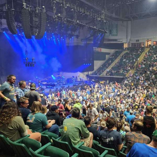 Nutter Center, section: 221, row: 18, seat: 1