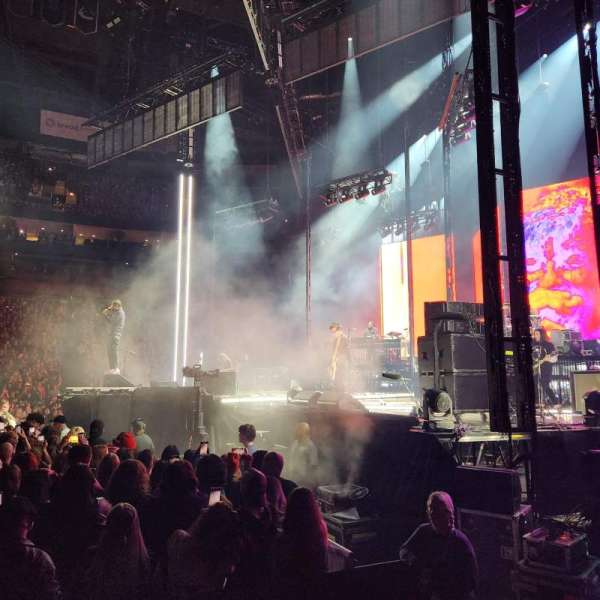 Nationwide Arena, section: 102, row: B, seat: 1