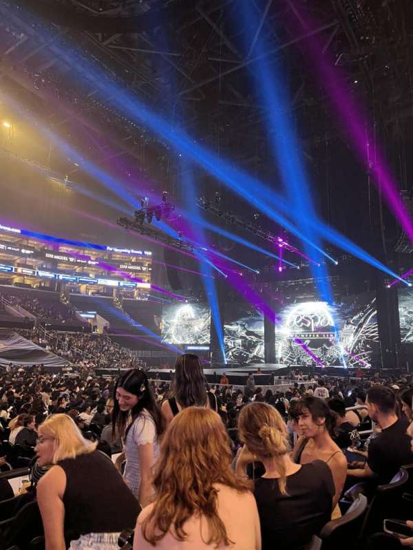 Crypto.com Arena, section: 102, row: 6, seat: 10