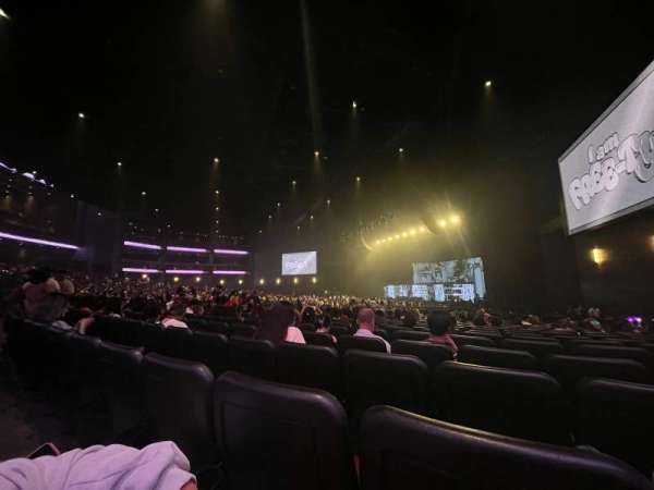 Peacock Theater, section: Orchestra Right, row: GG, seat: 117