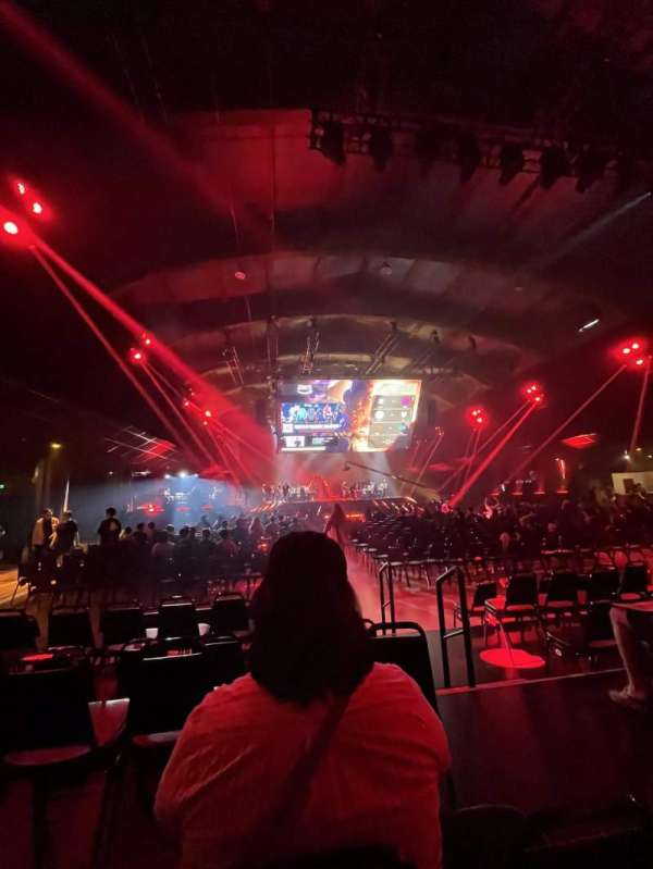 Shrine Expo Hall, section: Rear Left, row: F, seat: 29