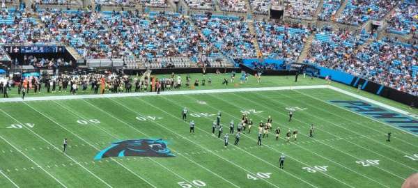 Bank of America Stadium, section: 546, row: 8, seat: 4