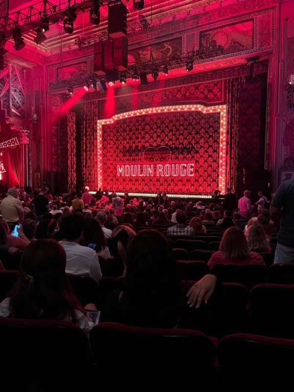 Hollywood Pantages Theatre, section: Orchestra RC, row: X, seat: 214