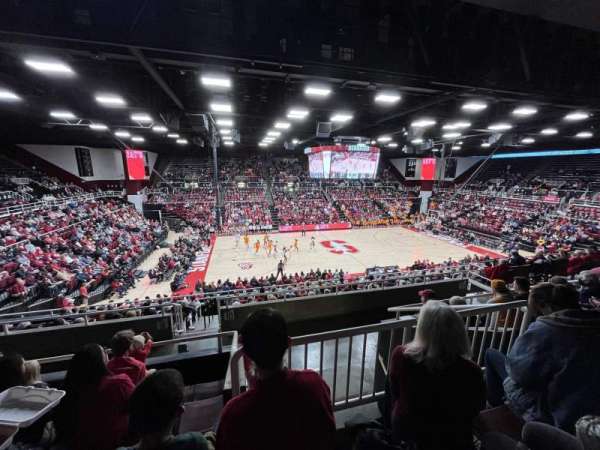 Maples Pavilion, section: Upper 10, row: L, seat: 15