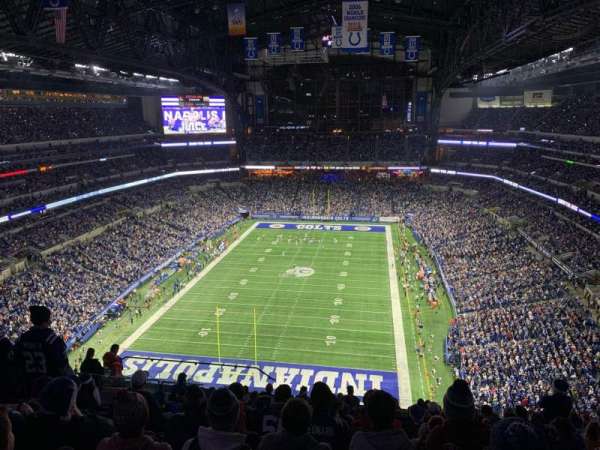 Lucas Oil Stadium, section: 625, row: 14, seat: 12