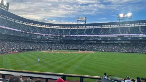 Rate Field, section: 104, row: 12, seat: 2