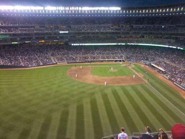 Target Field, section: 331, row: 15, seat: 8