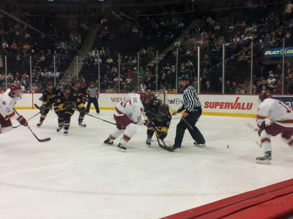 Grand Casino Arena, section: 102, row: 1, seat: 15