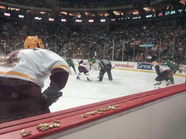 Grand Casino Arena, section: 102, row: 1, seat: 15