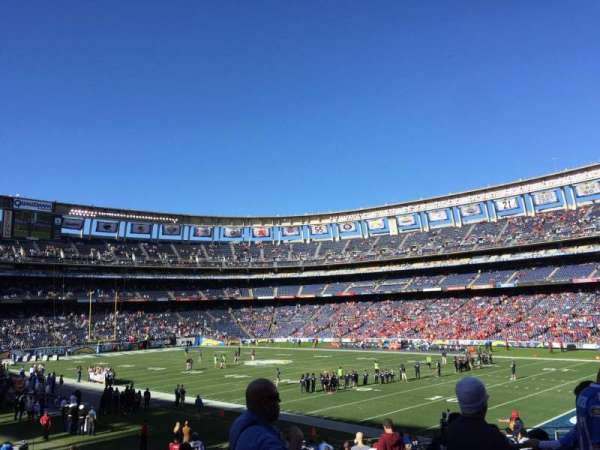 San Diego Stadium, section: P45, row: 3, seat: 3